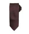 PR780 Premier Micro Waffle Tie Brown colour image